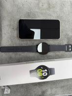Samsung S23 zgan Desert 128gb met watch 5 zgan, Telecommunicatie, Mobiele telefoons | Samsung, Zwart, Ophalen of Verzenden, Zo goed als nieuw