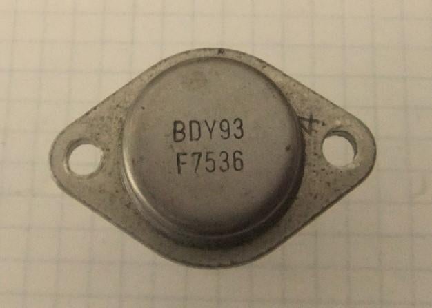 Transistor BDY93, Hobby en Vrije tijd, Elektronica-componenten, Ophalen of Verzenden, Gebruikt
