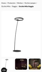 Occhio Mito Raggio Staande Lamp - Zwart Design, Ophalen, Modern design, Zo goed als nieuw, Metaal