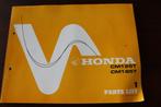 Honda CM125T CM185T 1977 motorcycle parts list CM 185 twin, Motoren, Ophalen of Verzenden, Honda