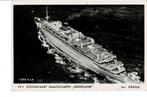 M.S. Oranje, N.V. Stoomvaart Maatschappij "Nederland, Verzamelen, Scheepvaart, Ophalen of Verzenden, Gebruikt, Motorboot, Kaart, Foto of Prent