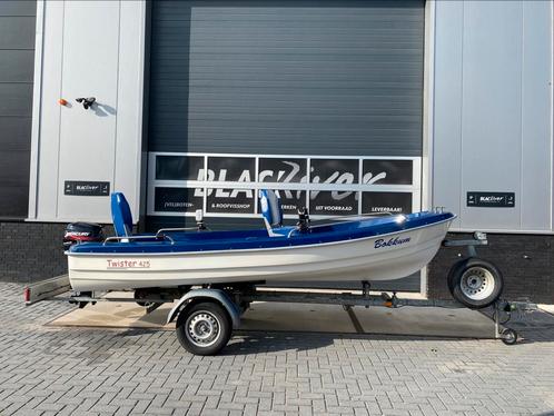 Visboot Twister 4.25, Watersport en Boten, Vis- en Consoleboten, Zo goed als nieuw, 10 tot 30 pk, 3 tot 6 meter, Benzine, Buitenboordmotor
