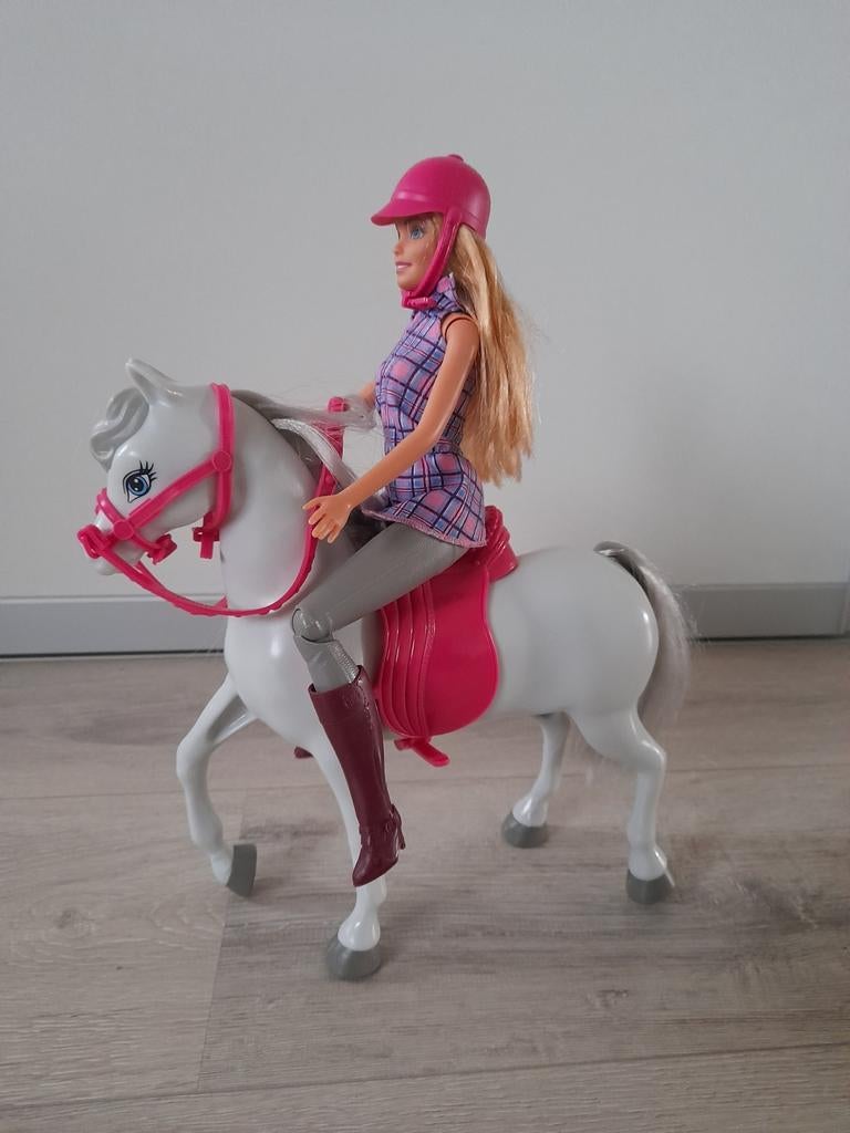 Barbie Ruiter met Paard, Ophalen of Verzenden, Zo goed als nieuw, Barbie