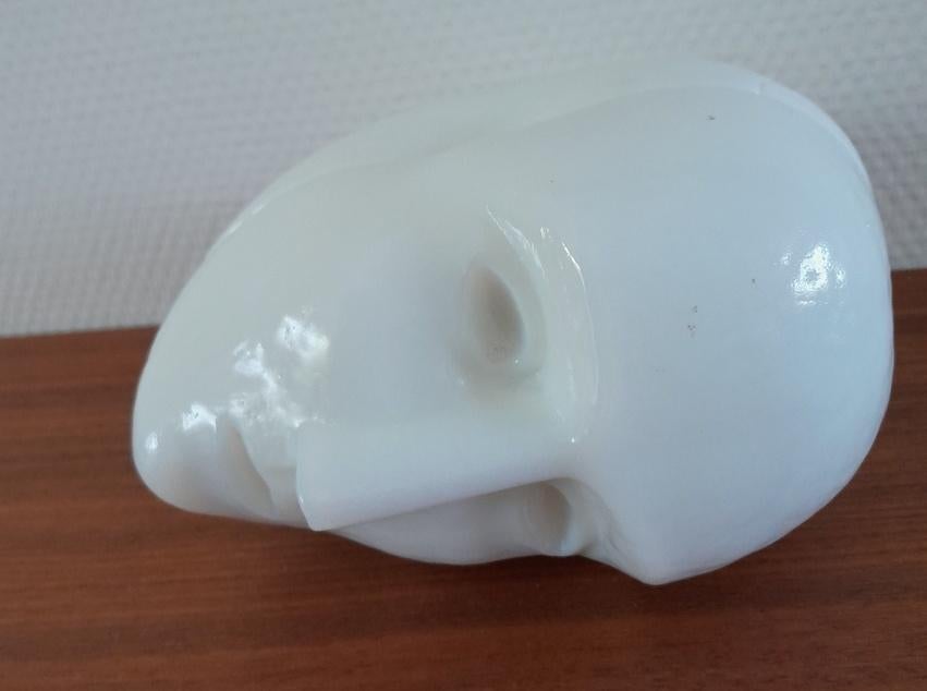 Groot Bertil Vallien hoofd, Kosta Boda uniek, Verzenden