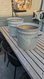 Bloem bakken zink, Ophalen, Gebruikt, Minder dan 30 cm, Minder dan 60 cm