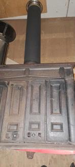 Complete Houtkachel Set met Geïsoleerde Pijp, Gebruikt, Houtkachel, Ophalen of Verzenden, Vrijstaand