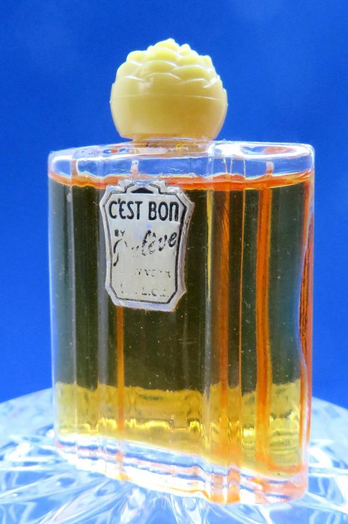 Mini - DULEVE - C'est bon - 7,5ml - p - 5,4cm, Verzamelen, Parfumverzamelingen, Gebruikt, Miniatuur, Gevuld, Ophalen of Verzenden