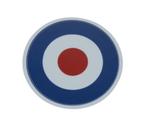Sticker Tricolore Rond Target Lx S Lxv Rood-Wit-Blauw 41748, Ophalen of Verzenden, 50cc-Scooterparts, Info@50cc-scooterparts.nl