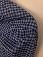 Attolini Overhemd Blauw Geruit Maat 42, Kleding | Heren, Overhemden, Ophalen of Verzenden, Zo goed als nieuw, Blauw