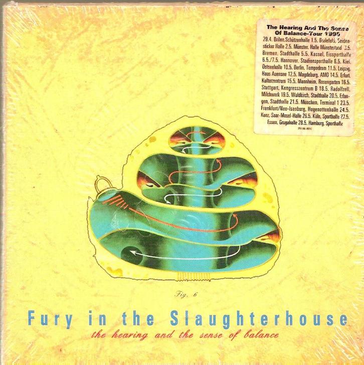 Fury in the Slaughterhouse - The hearing and the sense of ba, Cd's en Dvd's, Cd's | Pop, Nieuw in verpakking, 1980 tot 2000, Ophalen of Verzenden