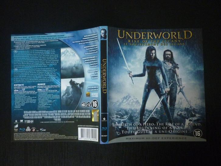 Underworld 3 - Rise of the Lycans (originele bluray), Cd's en Dvd's, Blu-ray, Horror, Ophalen of Verzenden