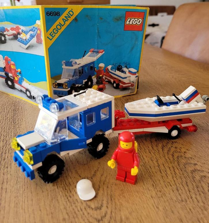 Vintage Lego Legoland 6698, Kinderen en Baby's, Speelgoed | Duplo en Lego, Gebruikt, Lego, Complete set, Ophalen of Verzenden
