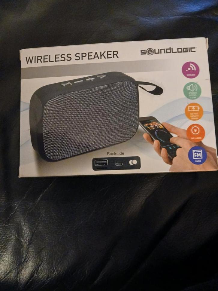 Soundlogic Draadloze Speaker - Nieuw in doos!, Audio, Tv en Foto, Luidsprekers, Nieuw, Overige typen, Overige merken, Ophalen of Verzenden