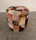 Poef multi colour Boho patchwork doorsnede 42 cm hoogte 45, Huis en Inrichting, Banken | Voetenbanken en Poefen, Ophalen of Verzenden