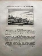 089 / Leiderdorp Kopergravure 1731, Antiek en Kunst, Kunst | Etsen en Gravures, Ophalen of Verzenden