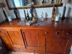 koloniaal eiken dressoir, Huis en Inrichting, Kasten | Dressoirs, Ophalen, Gebruikt, 50 tot 75 cm, 200 cm of meer