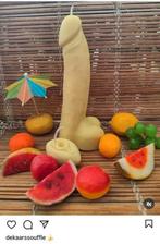 Handmade kaarsen vagina/penis erotisch grappig cadeau, Ophalen of Verzenden, Nieuw, Fantasy