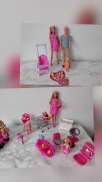 Steffi Simba Poppen  Barbie Zwanger Meubeltjes Evi Baby Sets, Ophalen of Verzenden, Gebruikt, Barbie