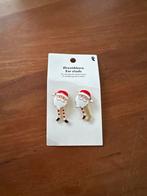 Kerst Oorbellen - Nieuw, Sieraden, Tassen en Uiterlijk, Oorbellen, Overige materialen, Nieuw, Ophalen of Verzenden, Knopjes of Stekers