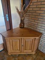 Hoekkast, Huis en Inrichting, Ophalen, Gebruikt, 100 tot 150 cm, Grenenhout