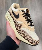 Nike Air Max ‘87 Sesame Leopard sneakers - Maat 38, Beige, Nike, Ophalen of Verzenden, Sneakers of Gympen