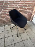 4 Eetkamerstoelen met Draaipoot, Huis en Inrichting, Stoelen, Gebruikt, Zwart, Ophalen of Verzenden, Vier
