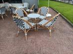 Mica Decorations Mandox Bistrostoel,tafel, hocker- Rotan, Ophalen, Nieuw, Riet of Rotan, Vijf, Zes of meer stoelen