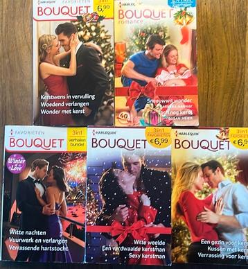Harlequin Bouquet kerst, 14 verhalen beschikbaar voor biedingen