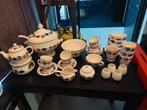 Incompleet Boerenbont serivies, Antiek en Kunst, Antiek | Servies compleet, Ophalen of Verzenden