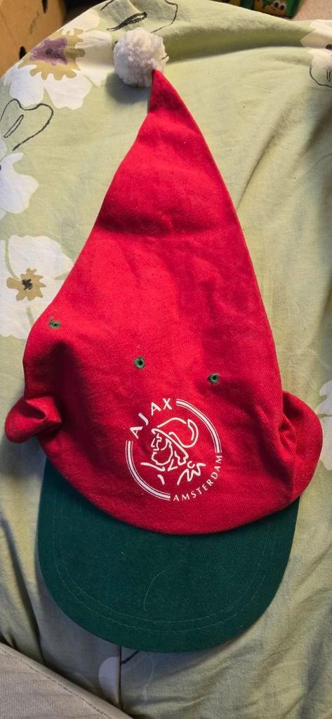 Ajax Kerst Pet - Uniek!, Verzamelen, Sportartikelen en Voetbal, Zo goed als nieuw, Shirt, Ajax, Ophalen of Verzenden
