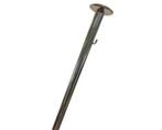 RVS Vlaggenstok 100 cm D: 25 mm