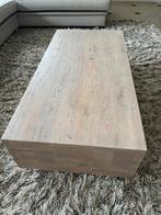 Giessenburg eiken tafel, salontafel MW340 grijs - wit, Huis en Inrichting, Ophalen, 100 tot 150 cm, Eikenhout, 50 tot 100 cm