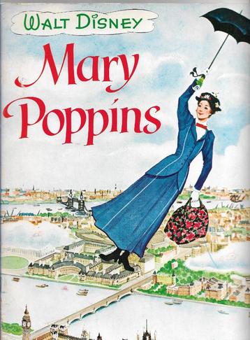 Mary Poppins, oude film strip en een dvd met de film