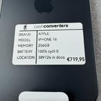 Apple Iphone 16 | 256GB | Zwart | in doos | nieuw | 389724, 256 GB, Zwart, Nieuw, IPhone 16