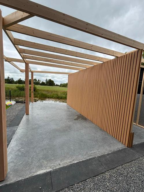 Fiberdeck cedar WEO60 composieten Gevelbekleding, Doe-het-zelf en Verbouw, Hout en Planken, Zo goed als nieuw, Plank, Overige houtsoorten