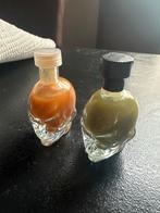 Hete saus pittig glas hoofd man duivel, Ophalen of Verzenden