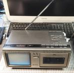 TV Radio Cassette Recorder Hitachi K-2400 12v, Ophalen of Verzenden, Gebruikt, 100 cm of meer, Overige merken