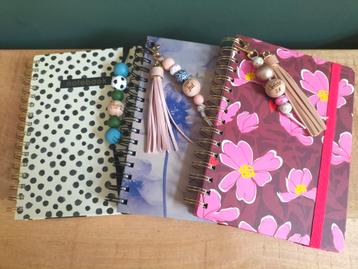 Nieuw! Bedankje/cadeautje • Notitieboek & hanger juf meester beschikbaar voor biedingen