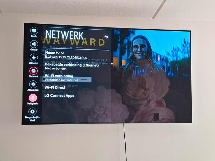 LG OLED55C8PLA - 55 inch 4K Smart TV, Audio, Tv en Foto, Televisies, Zo goed als nieuw, 100 cm of meer, LG, 50 Hz, Ophalen