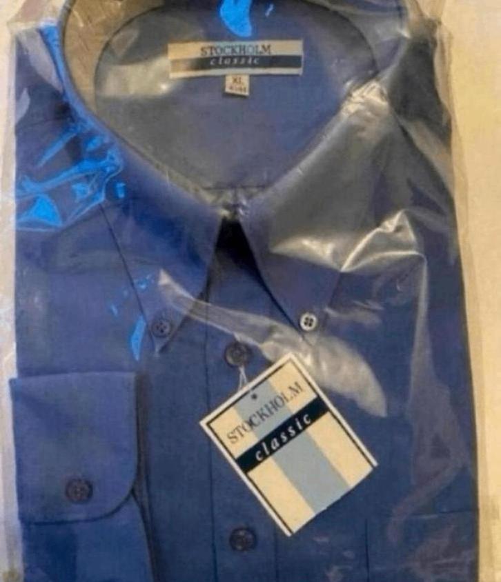 OVERHEMDEN OVH 2  2STUKS, Kleding | Heren, Overhemden, Nieuw, Halswijdte 43/44 (XL), Verzenden