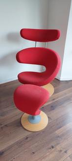 Stokkestoel Varier Peel Relaxfauteuil met kruk, Ophalen, Gebruikt