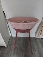 Roze Babybadje met Standaard, Kinderen en Baby's, Badjes en Verzorging, Zo goed als nieuw, Badje, Standaard, Ophalen