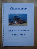 Landini Vision Tractor Trekker Brochure 2002 – 80 90 100, Boeken, Catalogussen en Folders, Folder, Landini, Zo goed als nieuw