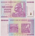 ZIMBABWE 2008 500 million dollars #82 UNC, Postzegels en Munten, Bankbiljetten | Afrika, Zimbabwe, Verzenden