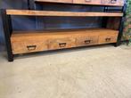 LEEGVERKOOP4 LADEN TV UNIT MANGO CHEFMEUBEL !! 299 EURO SALE, Ophalen, Bruin, Nieuw, Modern