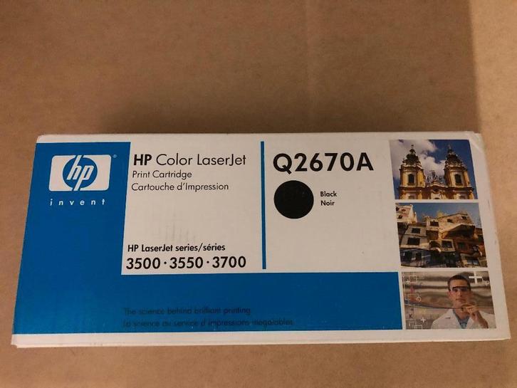 HP Q2670A zwart tonercartridge, Computers en Software, Printerbenodigdheden, Nieuw, Toner, Ophalen of Verzenden