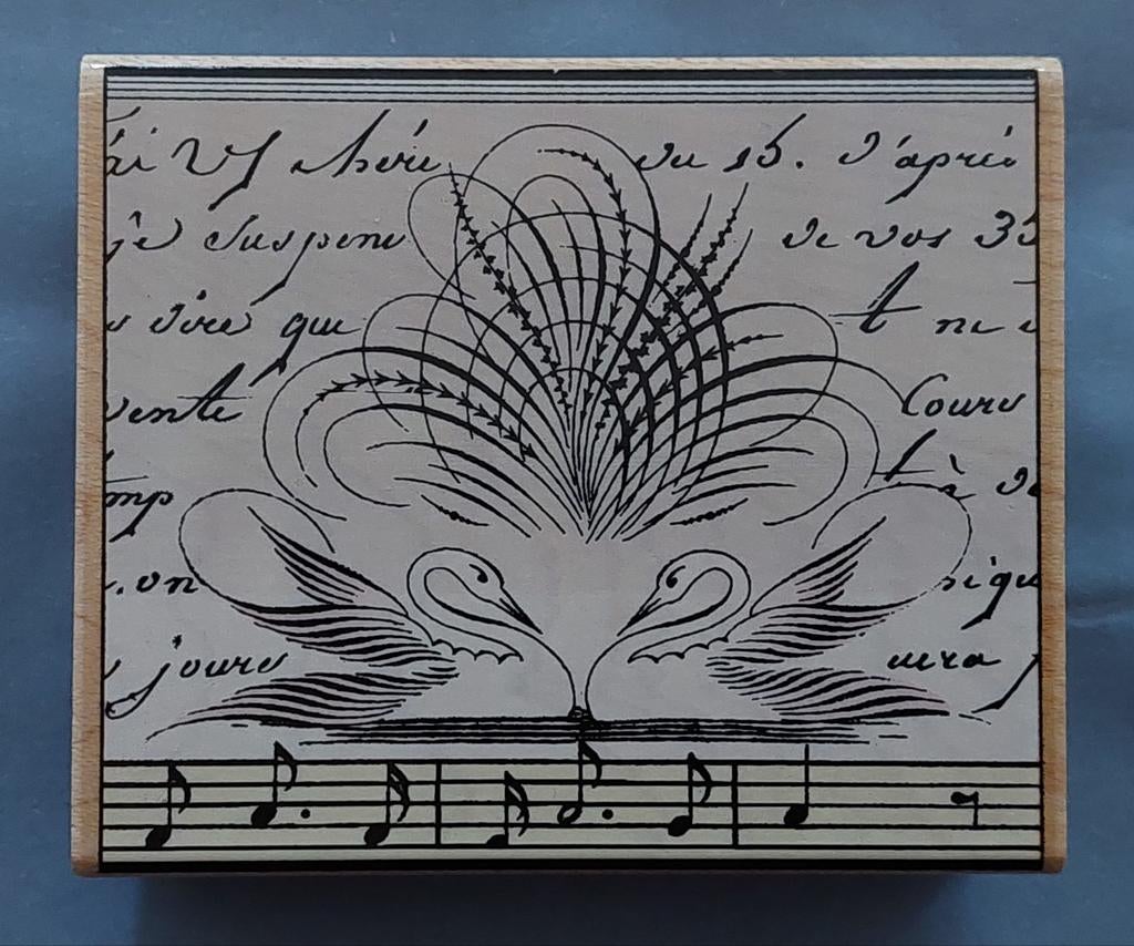 Hero Arts stempel -
Artprints - Swan Song, Ophalen of Verzenden, Nieuw, Houten stempel