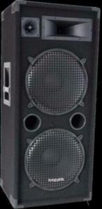 2 x 15 Inch disco speaker 1000 Watt 2109-B, Audio, Tv en Foto, Luidsprekers, Nieuw, Overige merken, Ophalen of Verzenden, 120 watt of meer