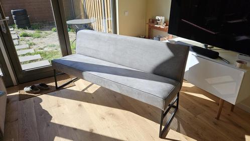 Troubadour eetkamerbank 180cm, Huis en Inrichting, Stoelen, Zo goed als nieuw, Eén, Grijs, Ophalen