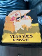 Vintage Verkade koektrommel, Verzamelen, Ophalen, Gebruikt, Koek(jes), Verkade